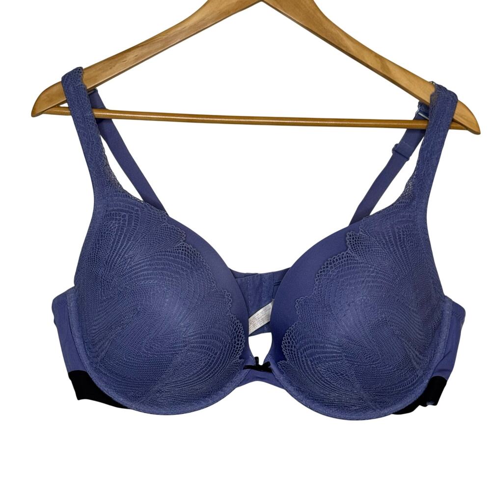 Cacique x Lane Bryant 42DD Smooth Boost Plunge Bra Push Up Plus Size - Picture 2 of 7